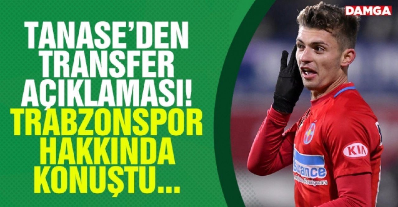 Florin Tanase'den Trabzonspor açıklaması!