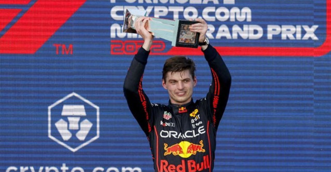 Formula 1 Miami Grand Prix'sinde kazanan Max Verstappen