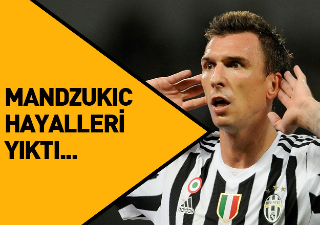 Mandzukic'ten kötü haber