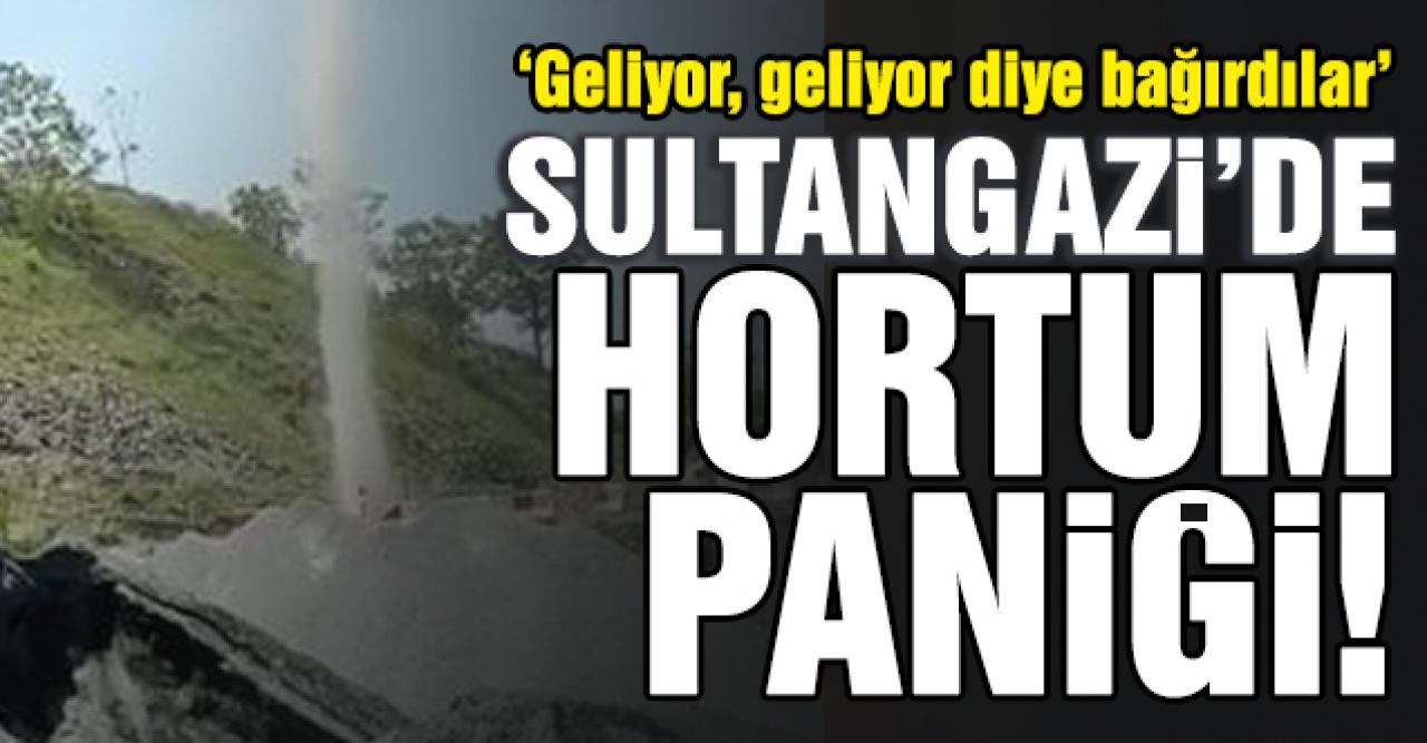 Sultangazi'de hortum paniği