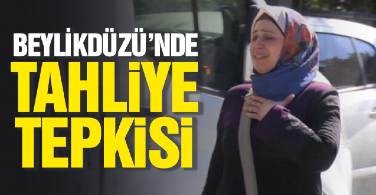 Beylikdüzü'nde tahliye tepkisi