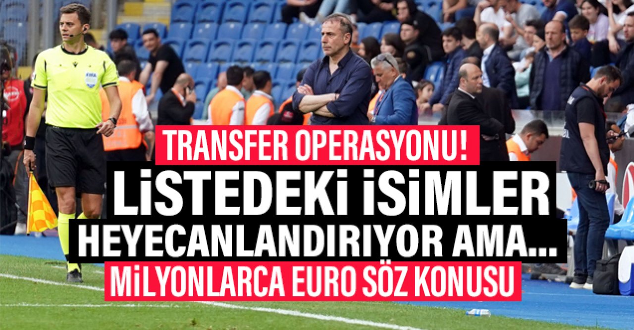 24 Mayıs 2022 Salı son dakika Trabzonspor transfer haberleri... Trabzonspor'da gitmesi beklenenler sorun!