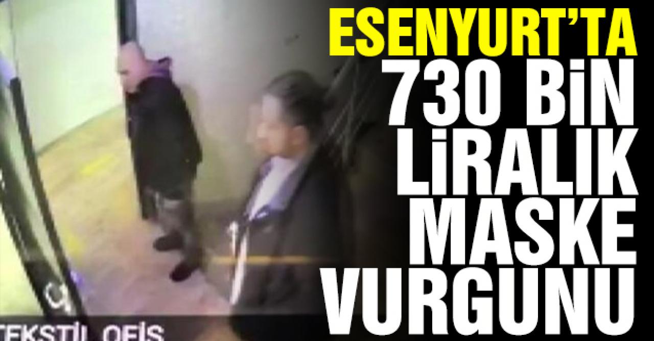 Esenyurt'ta 730 bin liralık maske vurgunu iddiası