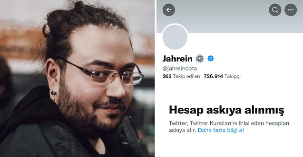 Jahrein'in Twitter'ı kapandı mı? Neden askıya alındı