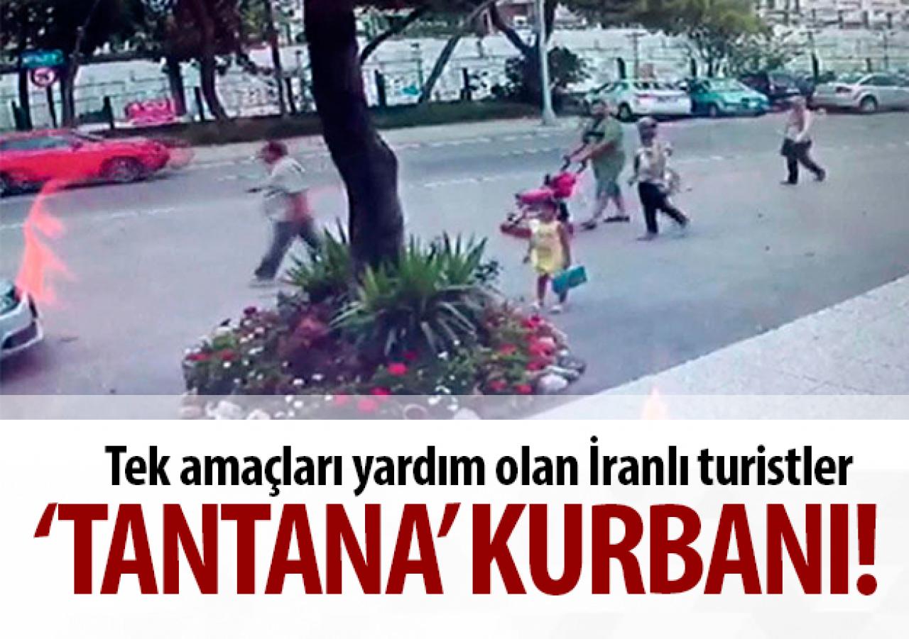 İranlı turistler tantana kurbanı!