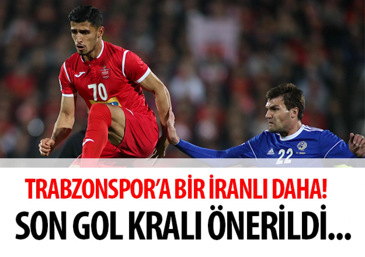 Trabzonspor'a bir İranlı daha! Son gol kralını önerdiler