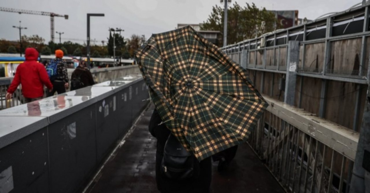 Meteoroloji'den hafta sonu için sağanak uyarısı