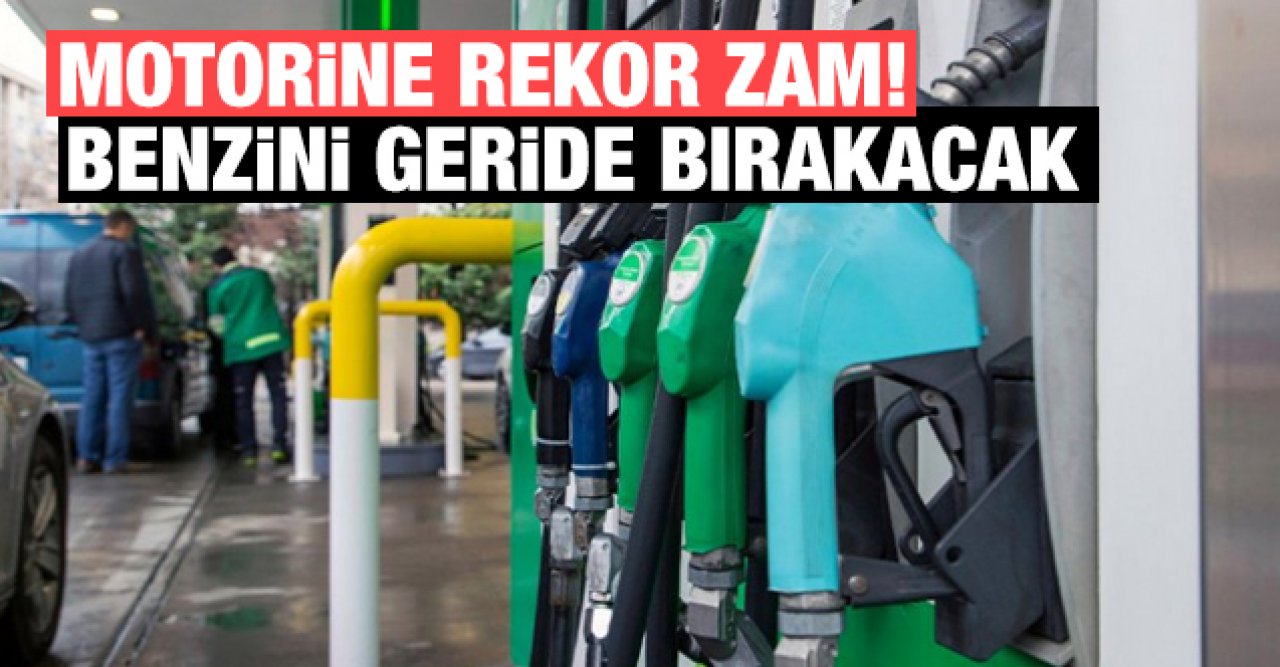 Motorine daha önce görülmemiş zam geliyor! Benzini geçecek