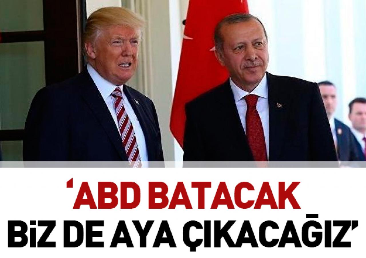 ABD bölünecek, biz aya gideceğiz!