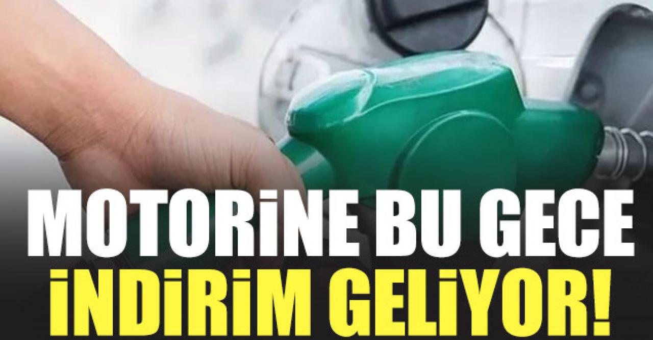 Motorine indirim geliyor tarih ve rakam belli oldu