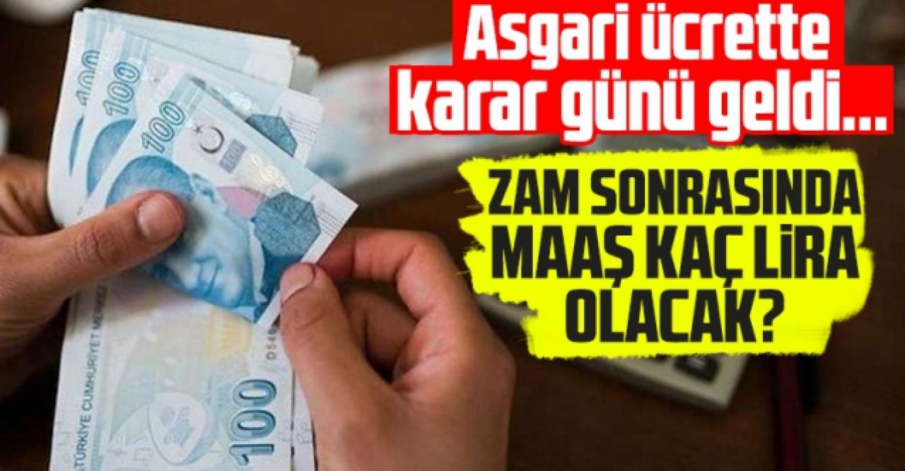 Asgari ücret kaç lira olacak? 2022 yılı asgari ücrete yüzde kaç zam gelecek