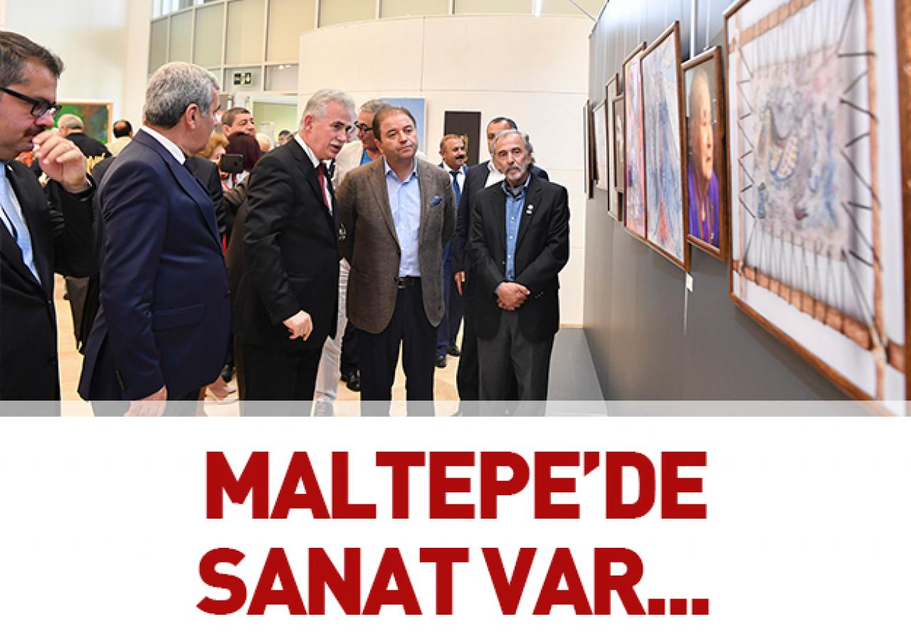 Maltepe'de sanat var