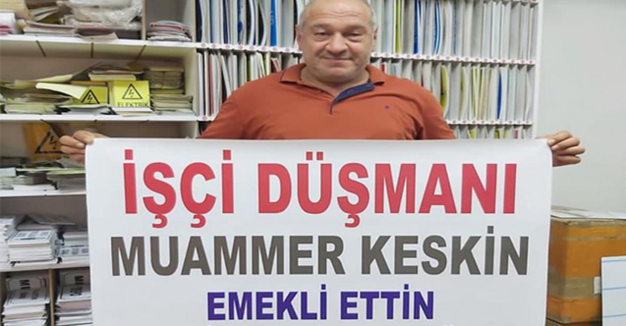 Muammer Keskin'e tepki: Emekli ettin bari paramı öde!