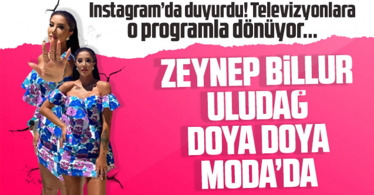 Zeynep Billur Uludağ Doya Doya Moda'da!