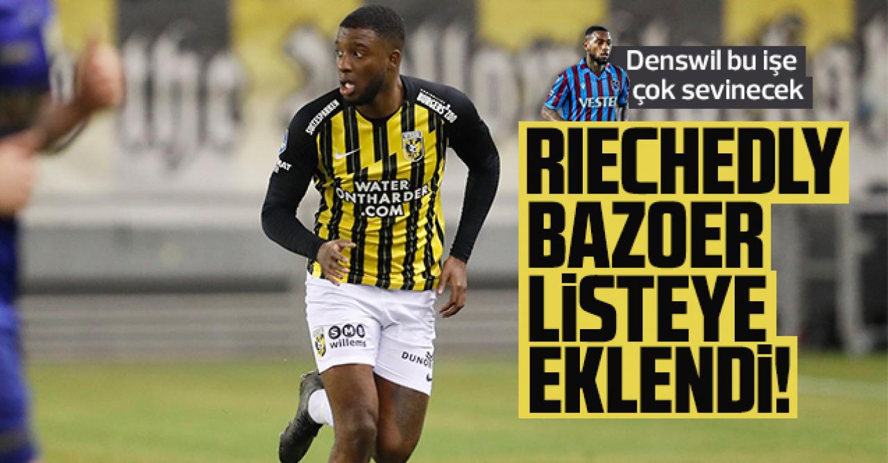 Trabzonspor'dan Riechedly Bazoer atağı