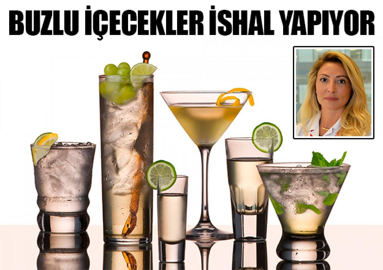 Buzlu içecekler ishal yapıyor