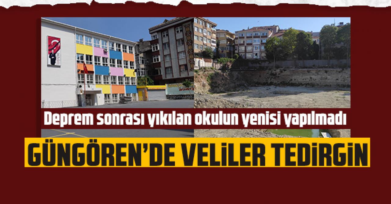 Silivri depremi sonrası yıkılan Abdi İpekçi İlkokulu'nun yerine yenisi yapılmadı: Bitmeyen okul sorunu