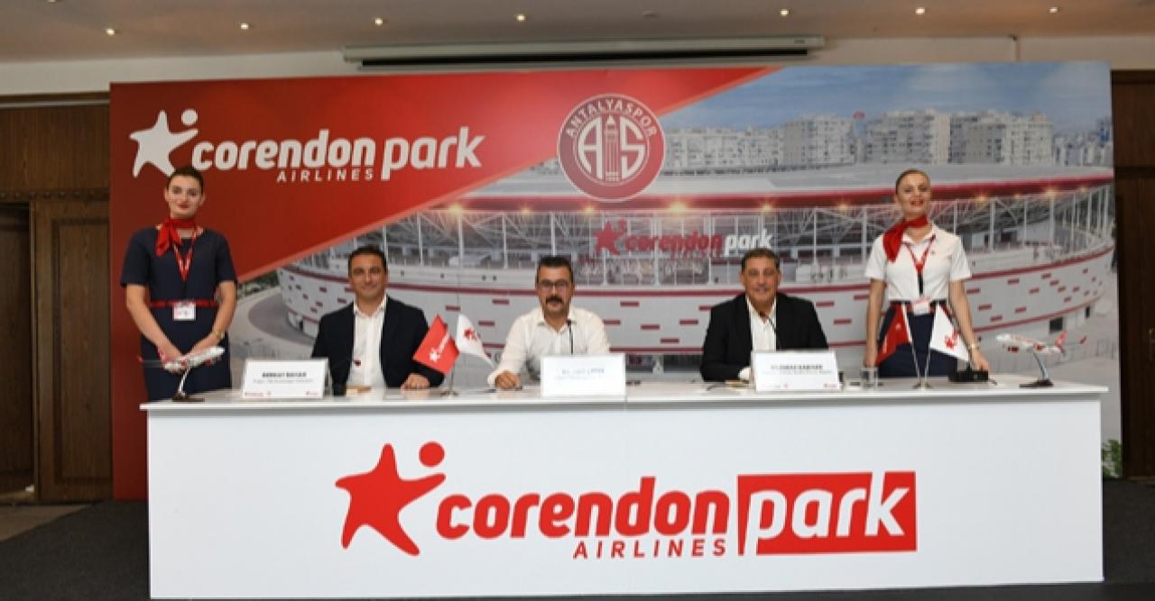 Antalyaspor, Corendon Airlines ile stat isim sponsorluğu anlaşması imzaladı