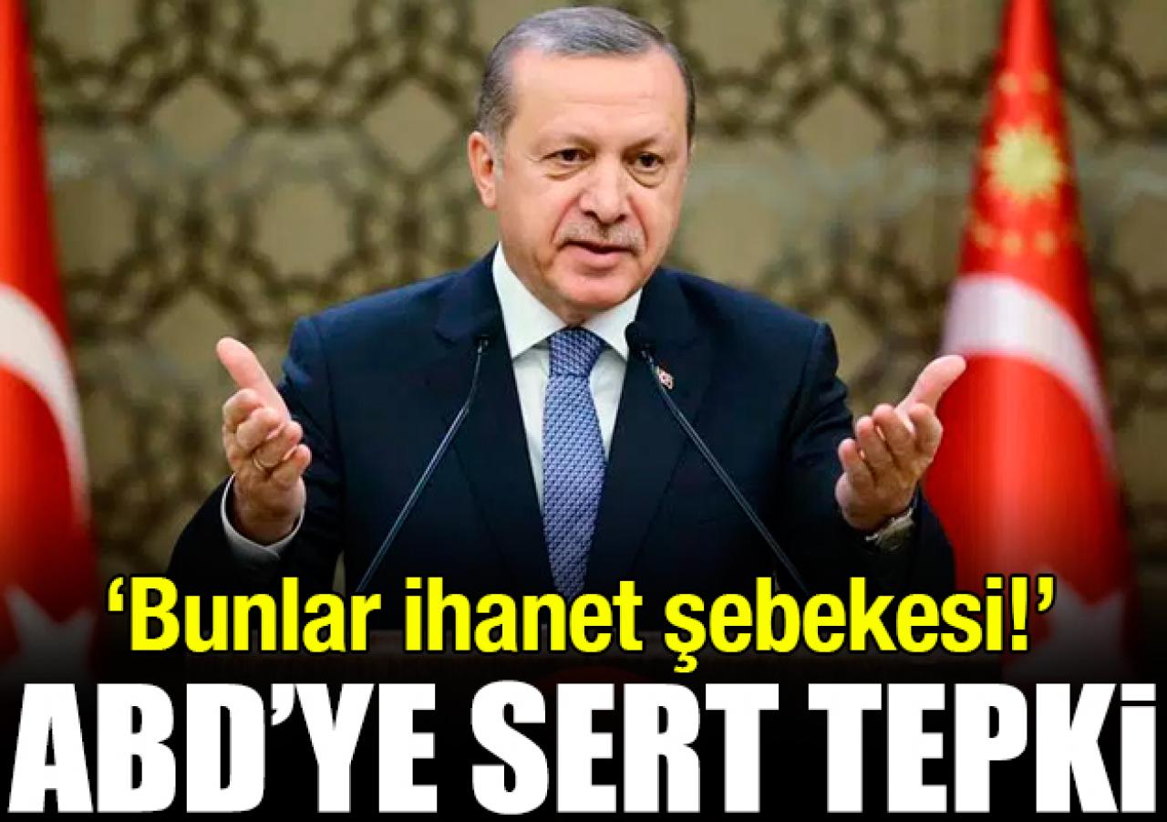 Erdoğan'dan ABD'ye sert tepki!