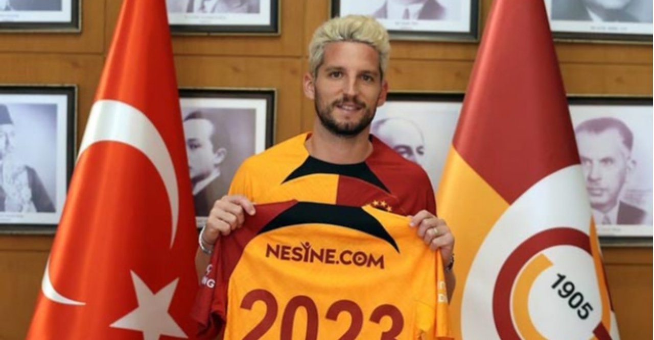 Galatasaray, Mertens ile 1+1 yıllık sözleşme imzaladı