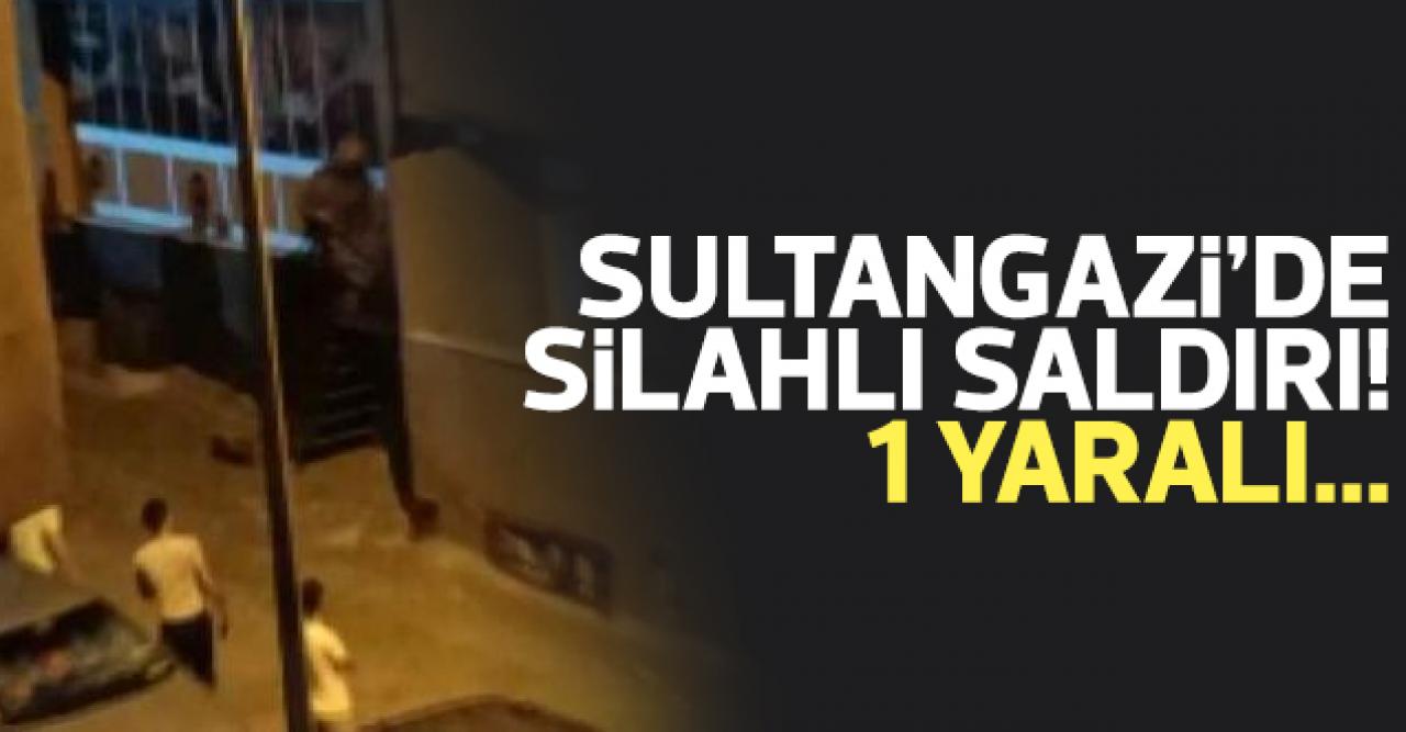 Sultangazi'de kahvehanede silahlı saldırı: 1 yaralı