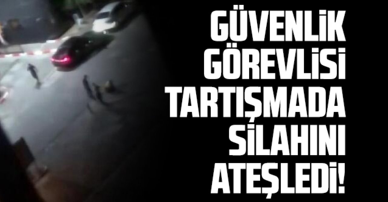 Esenyurt'ta site güvenlik görevlisi tartıştığı kişiyi silahla yaraladı