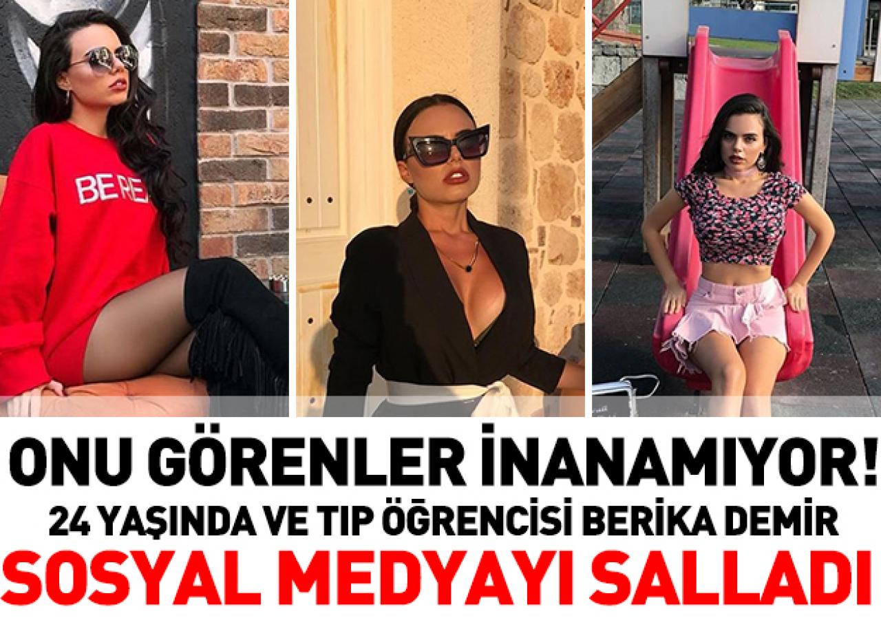 Çapa Tıp Fakültesi'nin sosyal medya fenomeni Berika Demir herkesi büyülüyor