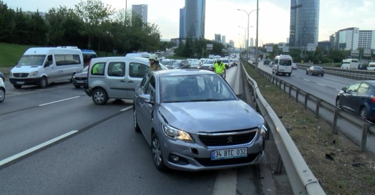 Maltepe'de zincirleme kaza