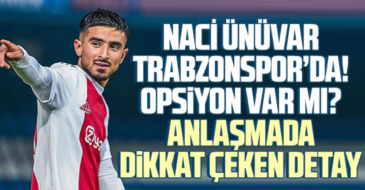 Naci Ünüvar Trabzonspor'da