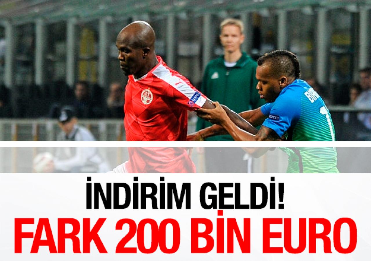 Anthony Nwakaeme'de fark 200 bin euro