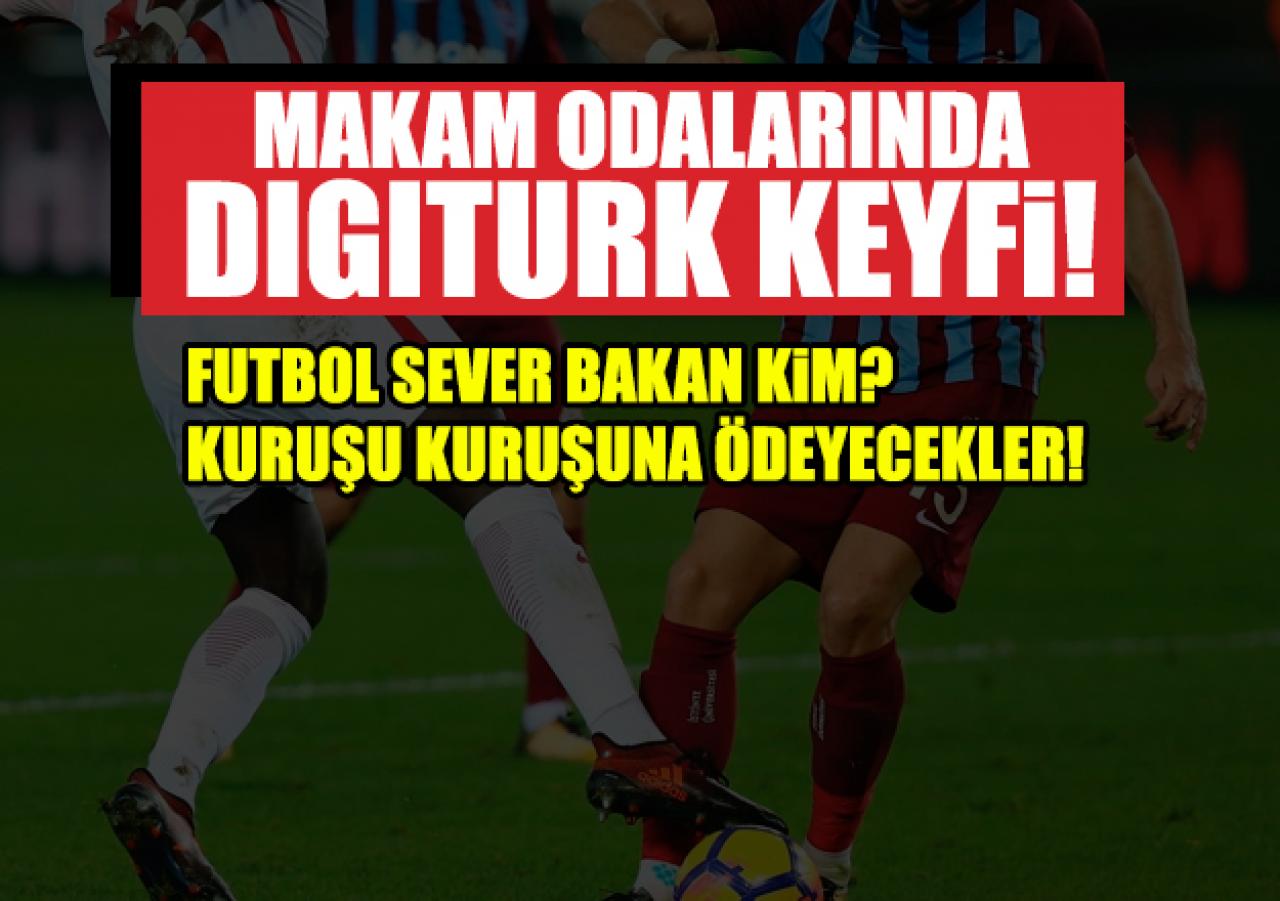 Keyifçi bakana son dakika golü