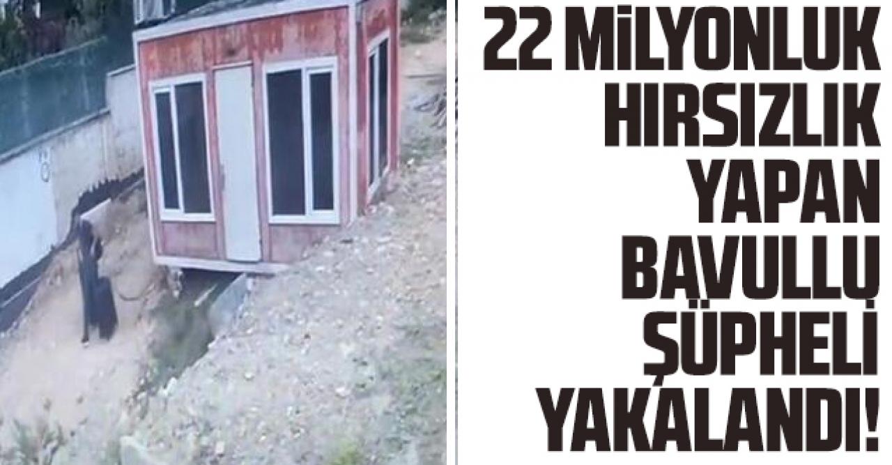 Üsküdar'da 22 milyon liralık hırsızlık yapan bavullu şüpheli yakalandı