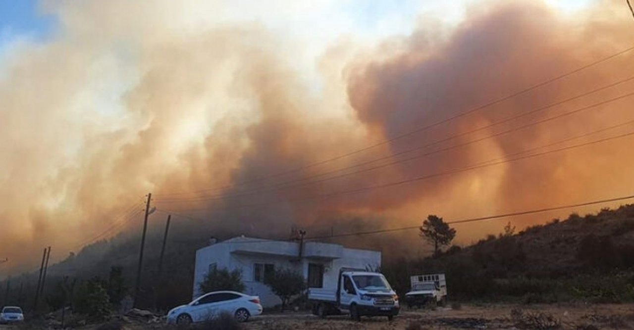 Mersin Gülnar'da orman yangını!