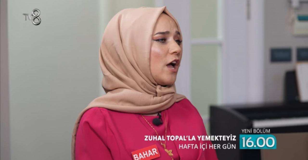 Zuhal Topal'la Yemekteyiz Bahar kimdir? Bahar Bozkaya Instagram hesabı