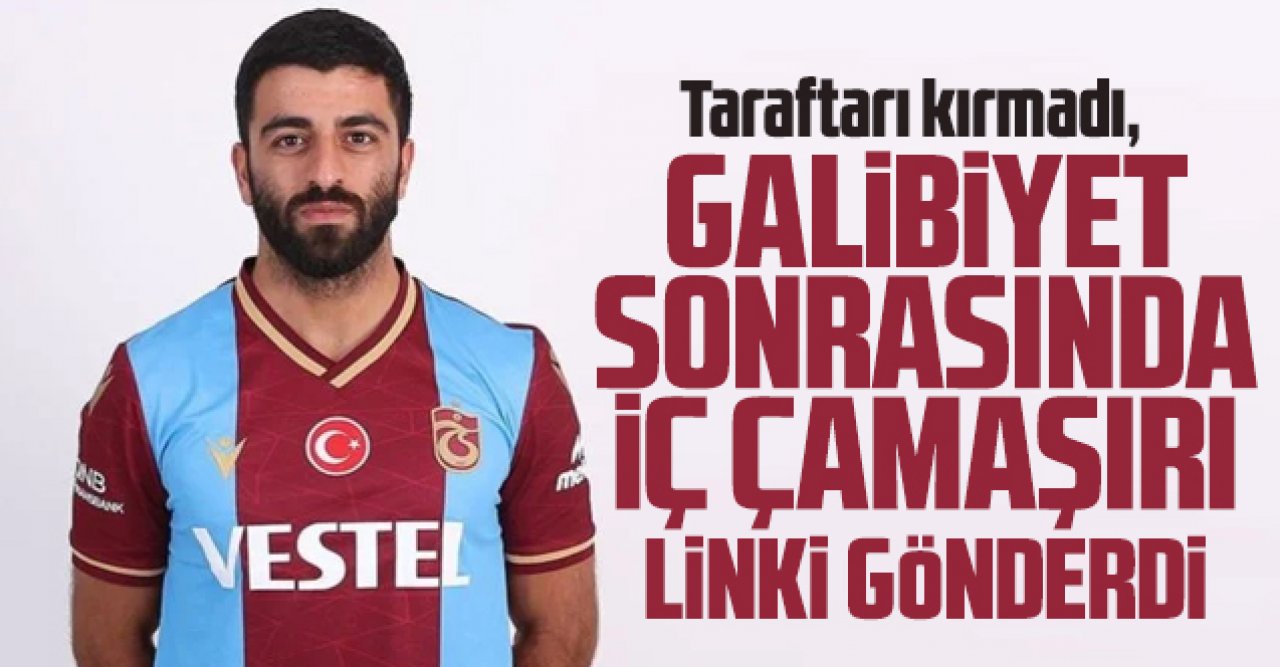 Umut Bozok taraftara iç çamaşırı linki gönderdi