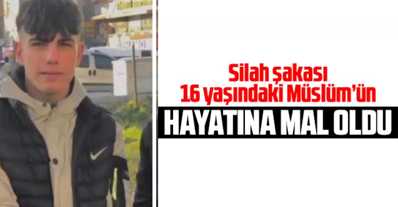 16 yaşındaki Müslüm Kurşun Esenyurt'ta silah şakası yüzünden öldü