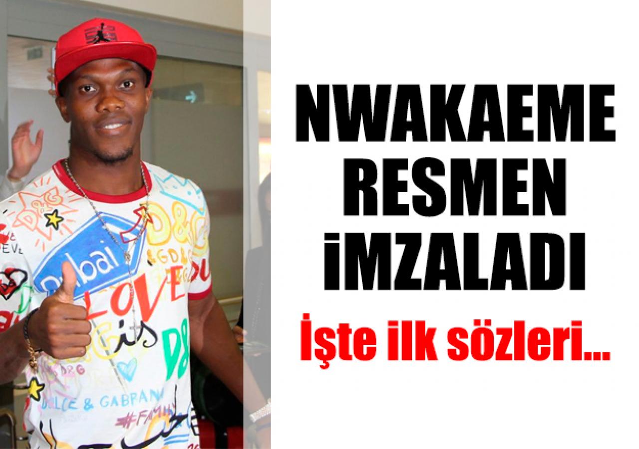 Anthony Nwakaeme sözleşme imzaladı