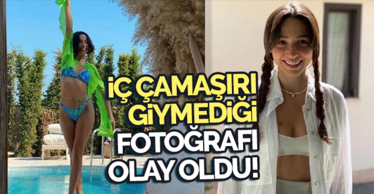 Zeynep Bastık iç çamaşırsız fotoğrafıyla Instagram'ı salladı