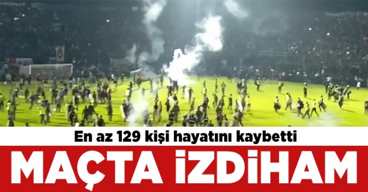 Endonezya'da futbol maçında onlarca kişi öldü