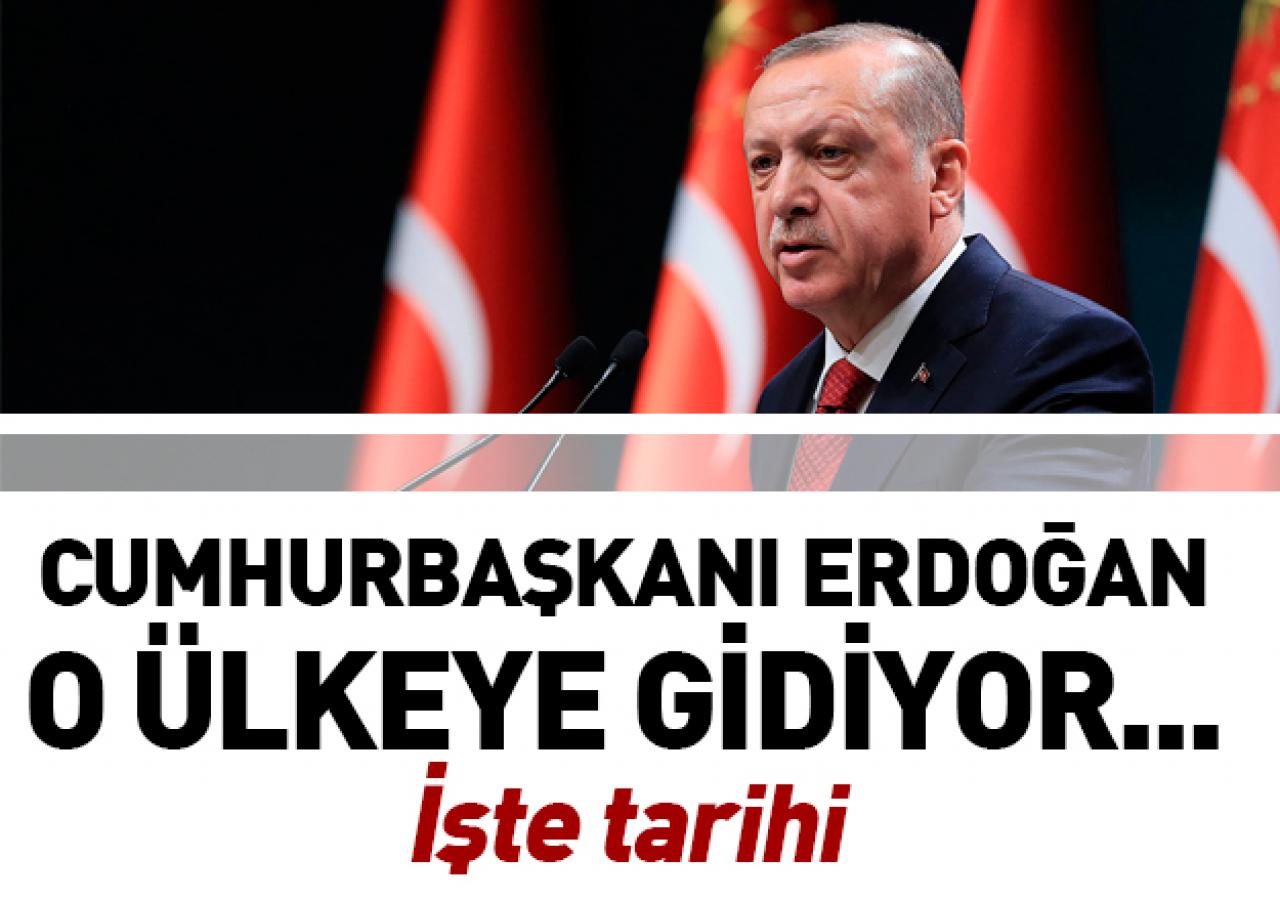 Cumrhurbaşkanı Erdoğan 7 Eylül'de İran'a gidiyor