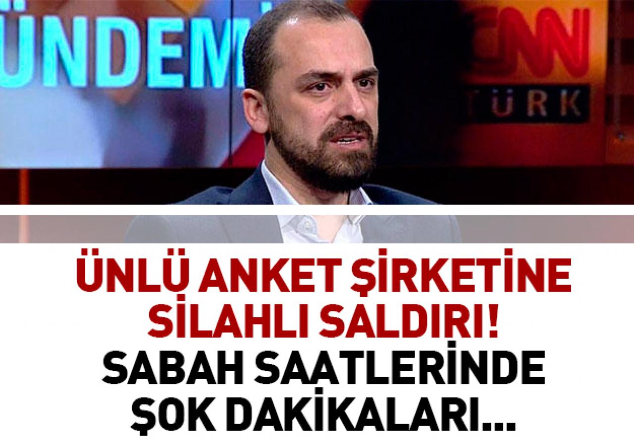 Ünlü araştırma şirketine silahlı saldırı