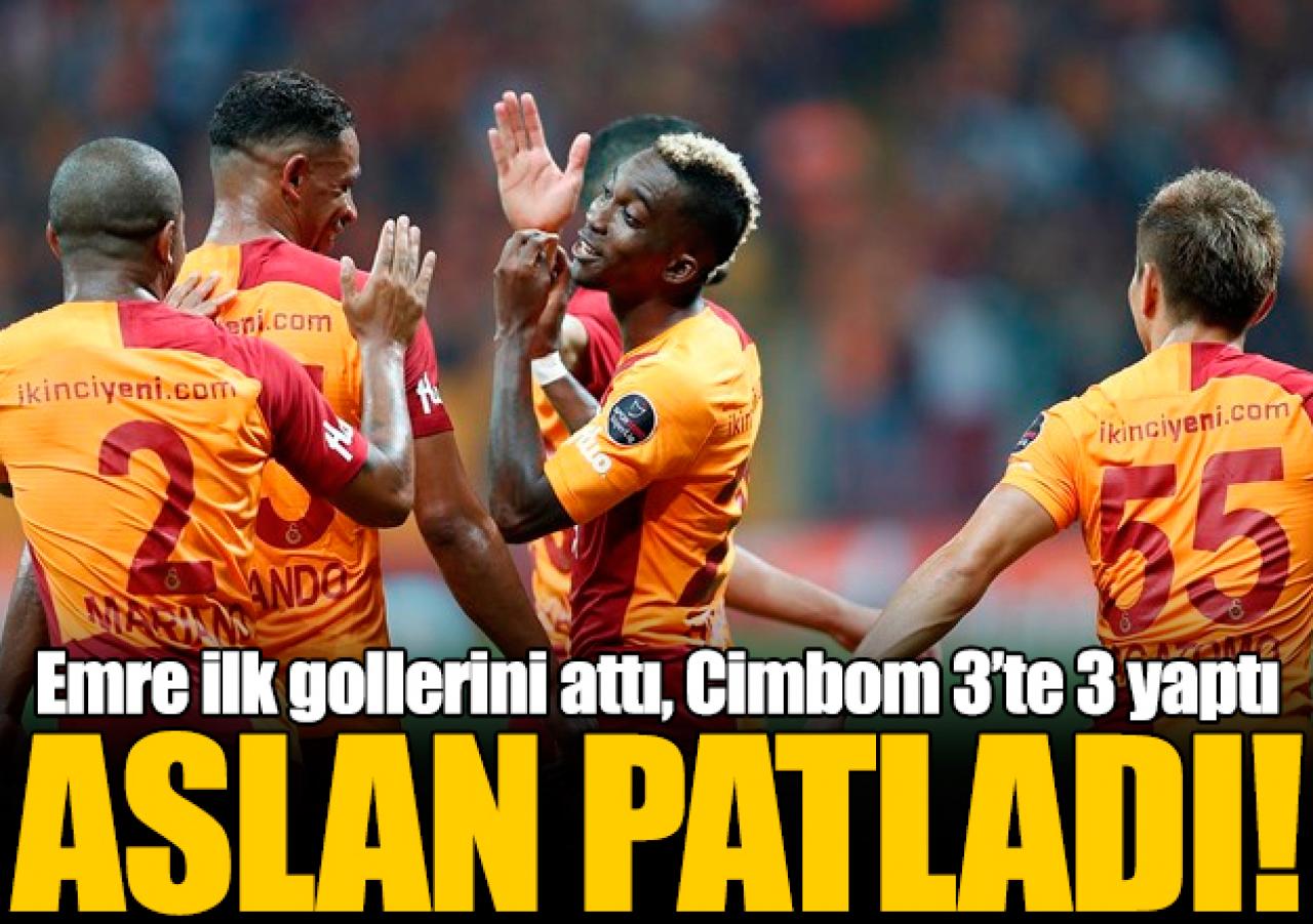 Aslan patladı: 6-0