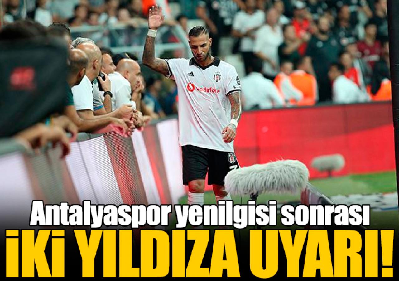 Quaresma ve Tolgay'a sert uyarı!