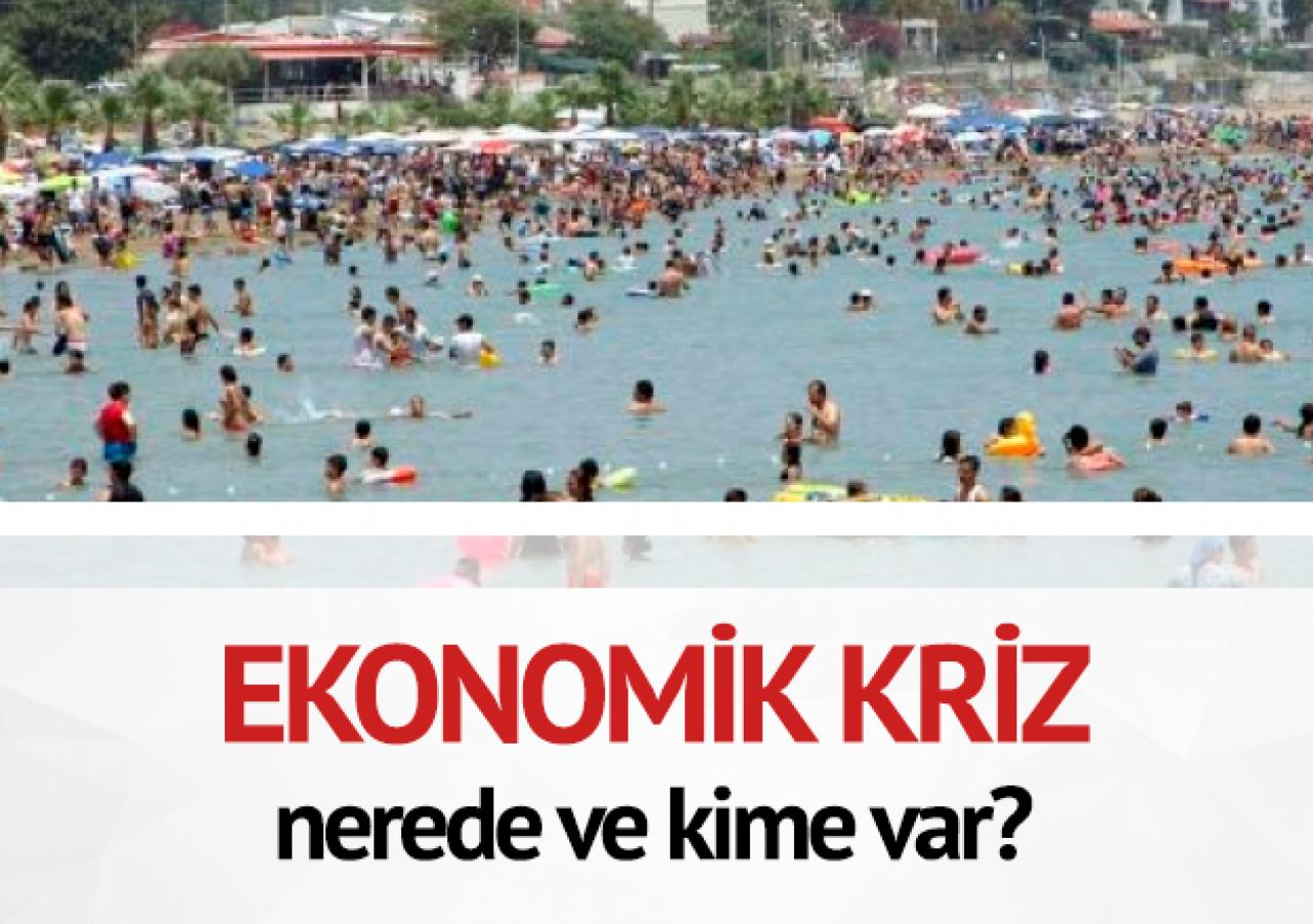 Kriz nerede, kime var?