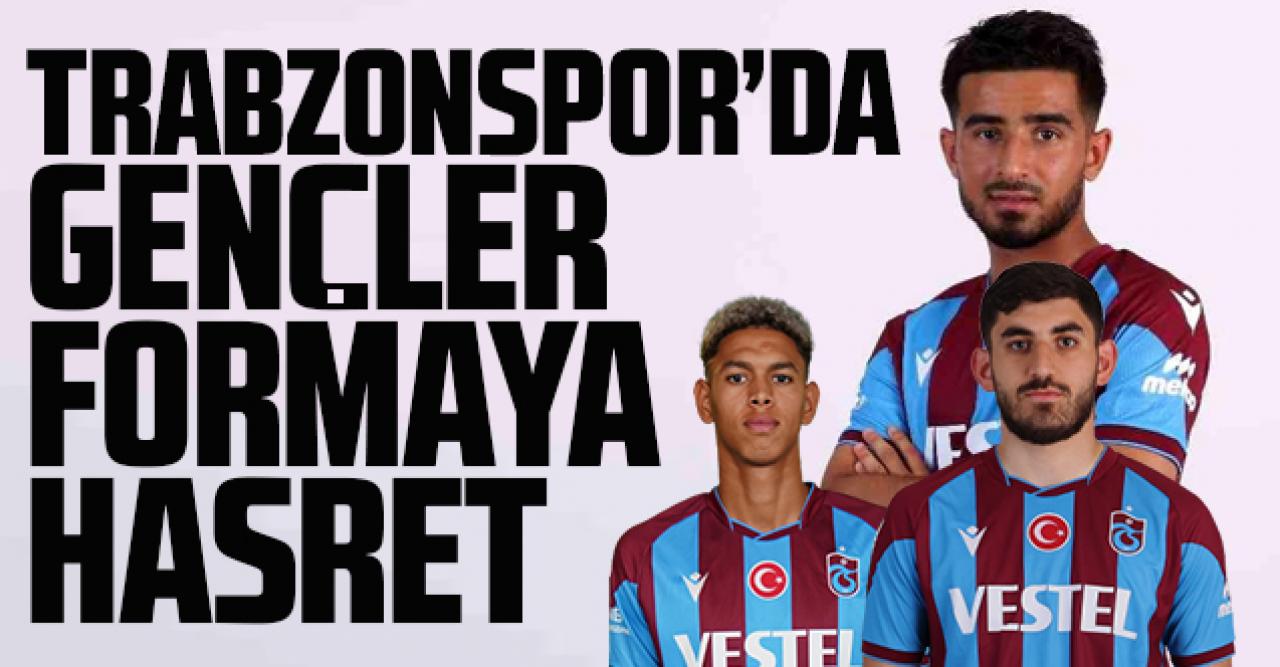 Trabzonspor'un gençleri formaya hasret