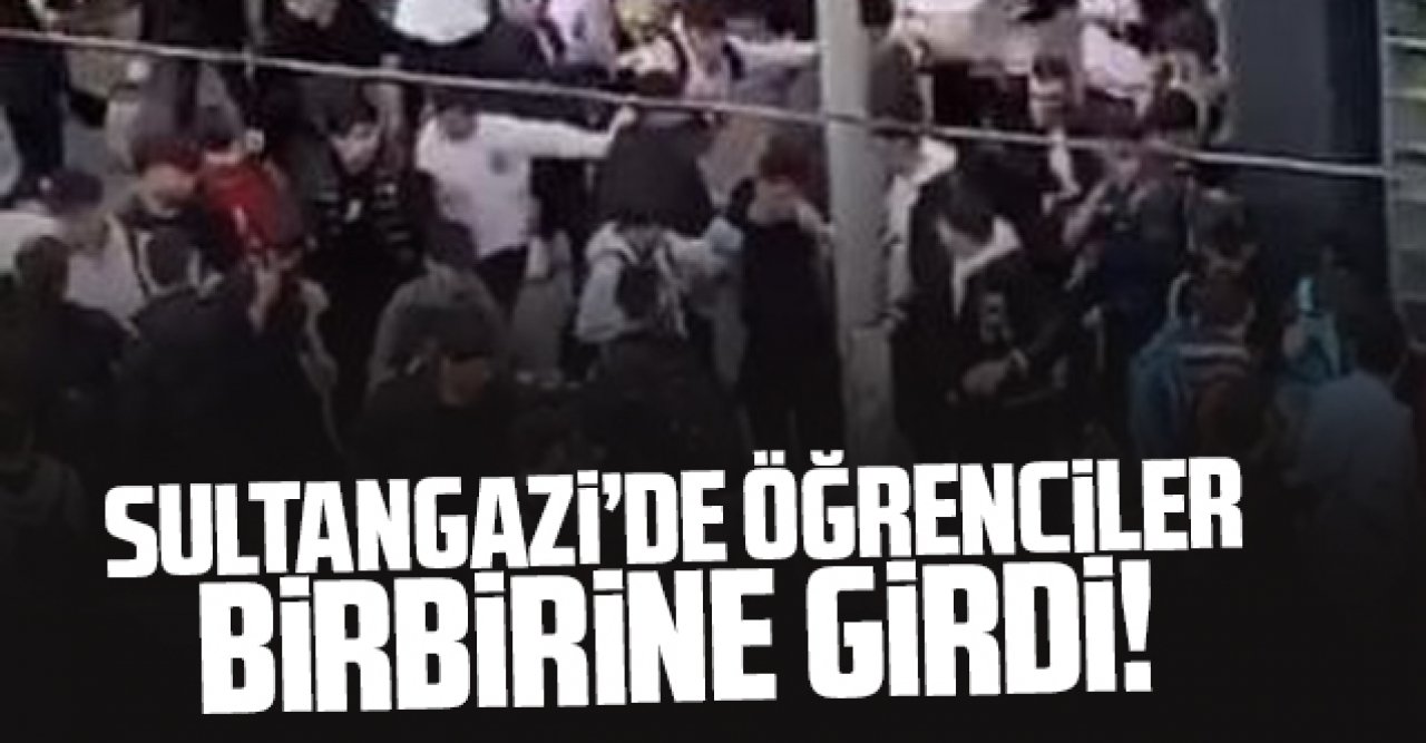 Sultangazi'de öğrenciler birbirine girdi! 2 mahallede kavga