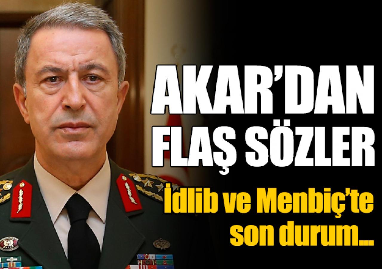 Hulusi Akar’dan çok kritik mesajlar...