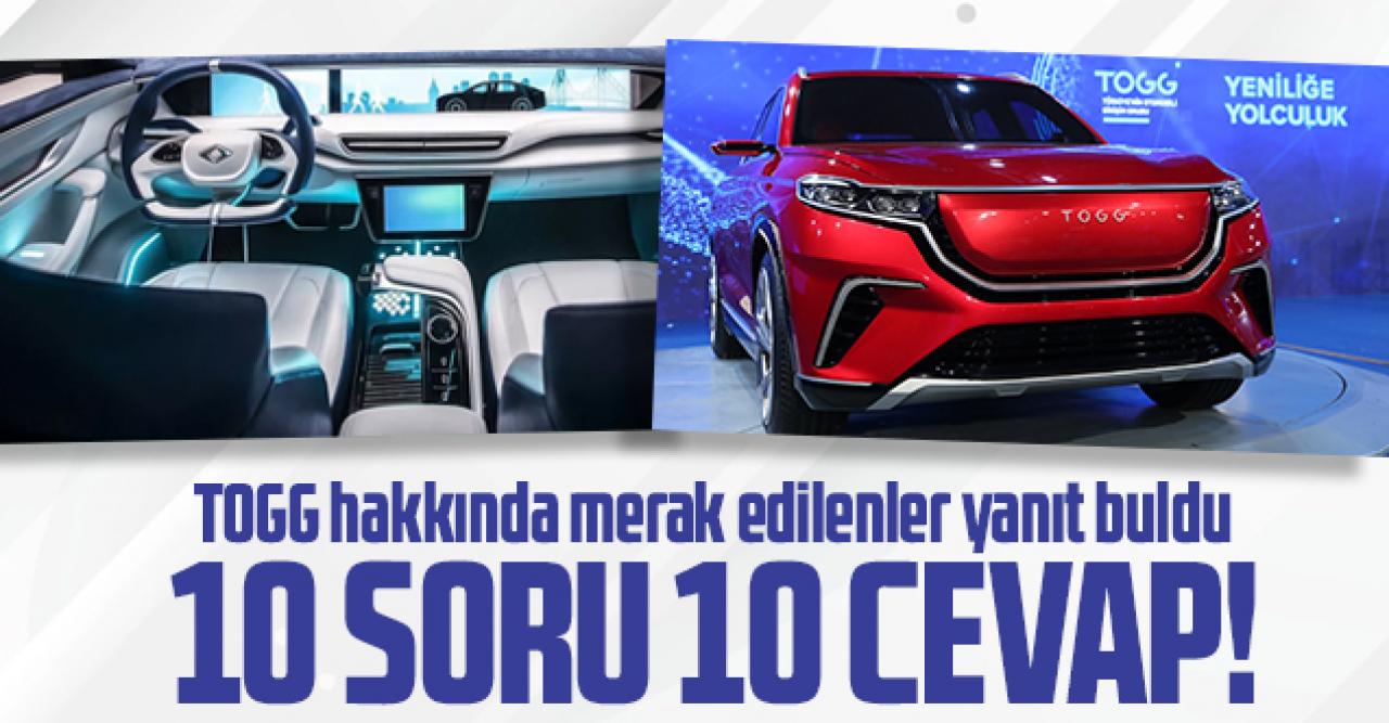 TOGG nedir? TOGG ne zaman satışa çıkacak? TOGG fiyatı 10 soru 10 cevap