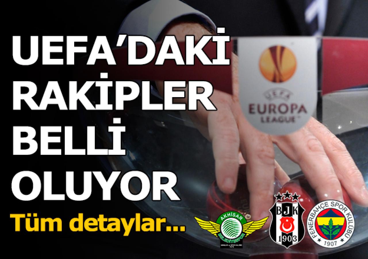 UEFA Avrupa Ligi gruplarında rakipler belli oluyor! Kura çekimi saat kaçta ve hangi kanalda