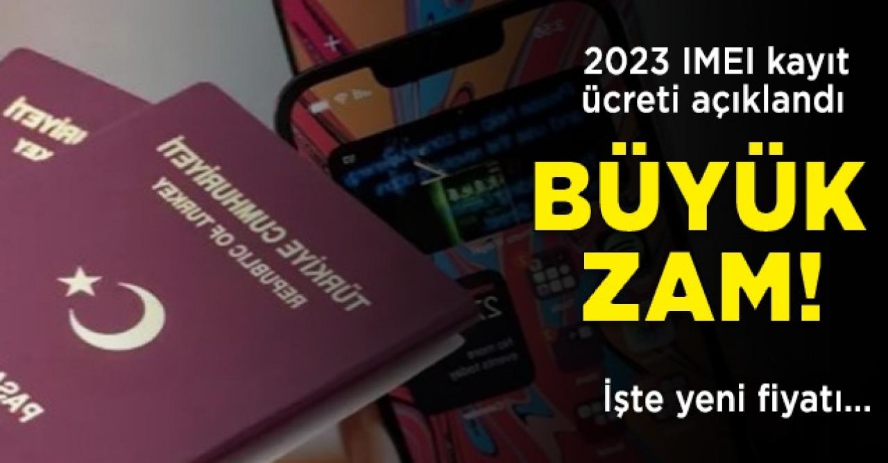 IMEI kayıt ücretine büyük zam kapıda: Yeni ücret ne kadar?